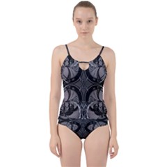 Lunar Phases Cut Out Top Tankini Set by MRNStudios