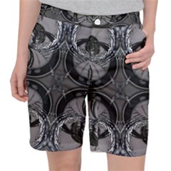 Lunar Phases Pocket Shorts by MRNStudios
