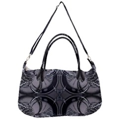 Lunar Phases Removal Strap Handbag by MRNStudios
