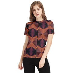 Digital Diamonds Women s Short Sleeve Rash Guard by Sparkle