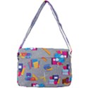 80s and 90s School Pattern Courier Bag View3
