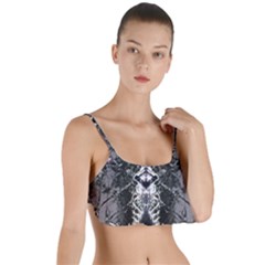 Alien Deco Layered Top Bikini Top  by MRNStudios