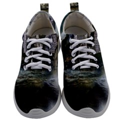 Sea-island-castle-landscape Mens Athletic Shoes by Sudhe