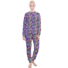Multicolored Circles And Spots Women s Lounge Set by SychEva