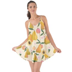 Yellow Juicy Pears And Apricots Love The Sun Cover Up by SychEva