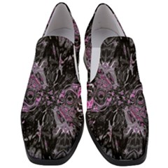Punk Cyclone Women Slip On Heel Loafers by MRNStudios