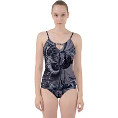 Satellite Cut Out Top Tankini Set by MRNStudios