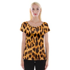 Fur 5 Cap Sleeve Top by skindeep