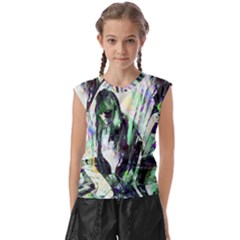 In Orbit Kids  Raglan Cap Sleeve Tee by MRNStudios
