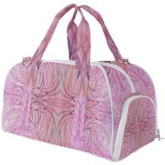 Mixed Media Repeats Burner Gym Duffel Bag by kaleidomarblingart