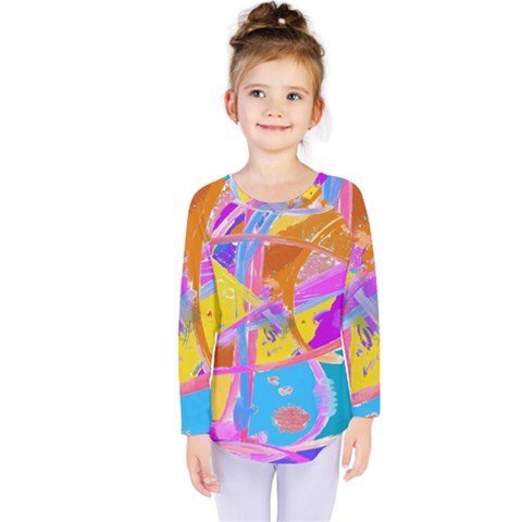 Sun Tea Kids  Long Sleeve Tee by kiernankallan