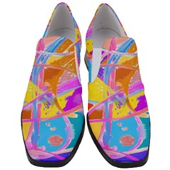 Sun Tea Women Slip On Heel Loafers by kiernankallan