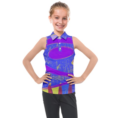  Kids  Sleeveless Polo Tee by kiernankallan