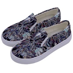 Teeth Grinder Kids  Canvas Slip Ons by MRNStudios
