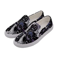 Twin Migraines Women s Canvas Slip Ons by MRNStudios