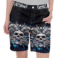 Skullart Pocket Shorts by Sparkle