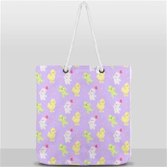 My Adventure Pastel Full Print Rope Handle Tote (large) by thePastelAbomination