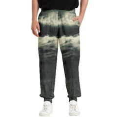 Dark Night Landscape Scene Men s Elastic Waist Pants by dflcprintsclothing