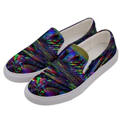 Unadjusted Tv Screen Men s Canvas Slip Ons by MRNStudios