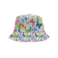 Beautiful Bright Butterflies Are Flying Bucket Hat (kids) by SychEva