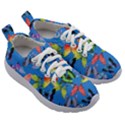 Bright Butterflies Circle In The Air Kids Athletic Shoes View3