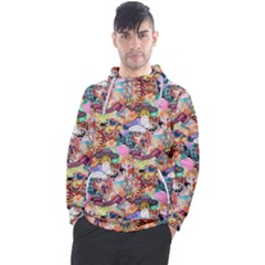 Retro Color Men s Pullover Hoodie by Sparkle