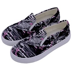 Cavities Kids  Canvas Slip Ons by MRNStudios