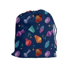 Jugs And Vases Drawstring Pouch (xl) by SychEva