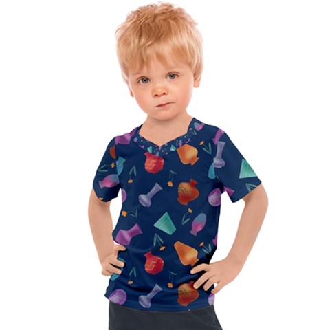 Jugs And Vases Kids  Sports Tee by SychEva