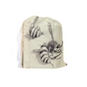 bees Drawstring Pouch (Large) View2