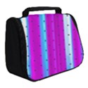 Warped Stripy Dots Full Print Travel Pouch (Small) View2