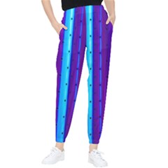 Warped Stripy Dots Tapered Pants by essentialimage365