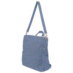 Curly Flowers Crossbody Backpack by SychEva