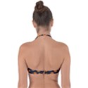 Space Pumpkins Halter Bandeau Bikini Top View2