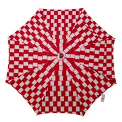 Illusion Waves Pattern Hook Handle Umbrellas (medium) by Sparkle