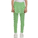 Illusion Waves Pattern Kids  Skirted Pants View1
