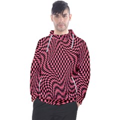 Illusion Waves Pattern Men s Pullover Hoodie by Sparkle