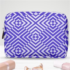 Illusion Waves Pattern Make Up Pouch (medium) by Sparkle