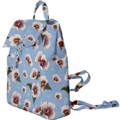 Hibiscus Flowers Buckle Everyday Backpack by SychEva