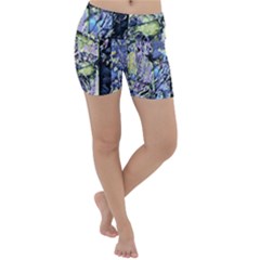 Just A Show Lightweight Velour Yoga Shorts by MRNStudios