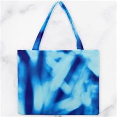Blue Abstract 2 Mini Tote Bag by DimitriosArt