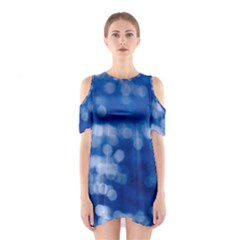 Light Reflections Abstract No2 Shoulder Cutout One Piece Dress by DimitriosArt
