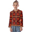 Abstract pattern geometric backgrounds   Kids  Frill Detail Tee View1