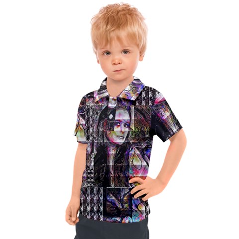 Hungry Eyes Ii Kids  Polo Tee by MRNStudios
