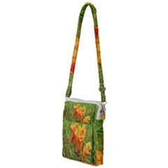 Orange On The Green Multi Function Travel Bag by DimitriosArt