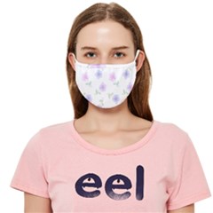Flowers Pattern Cloth Face Mask (adult) by Littlebird