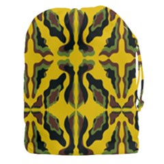 Abstract Pattern Geometric Backgrounds  Abstract Geometric Design    Drawstring Pouch (3xl) by Eskimos
