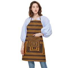 Gradient Pocket Apron by Sparkle