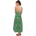 Abstract Illustration With Eyes Halter Tie Back Dress  View2