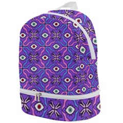 Abstract Illustration With Eyes Zip Bottom Backpack by SychEva